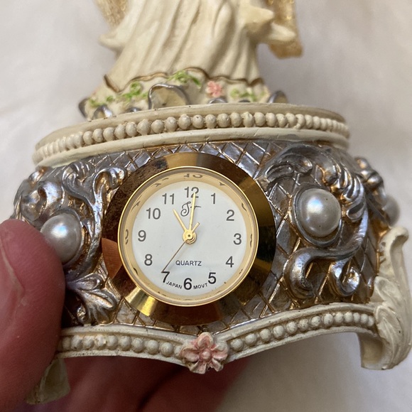 Beautiful antique angel clock - Picture 5 of 6